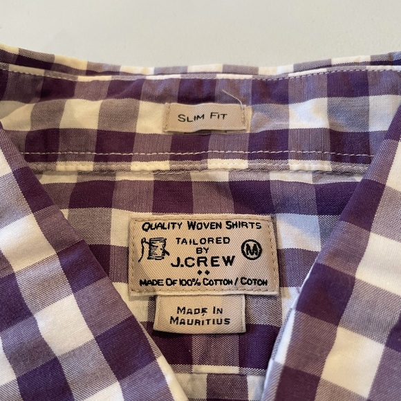 J. Crew Factory button down Size Medium Slim Fit - Picture 3 of 3